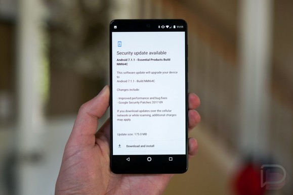 Az első komolyabb frissítés még Android Nougaton alapul, ám számos teljesítménygondot orvosol