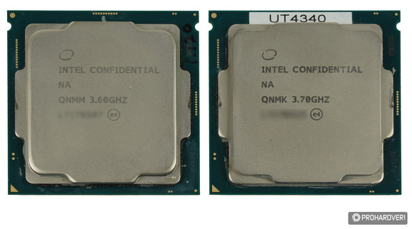 Coffee Lake tesztalanyaink: Intel Core i5-8600K és Intel Core i7-8700K