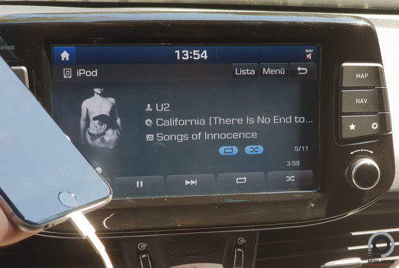 iPodként viselkedik az iPhone, ha nem engedélyezzük a CarPlay funkciót
