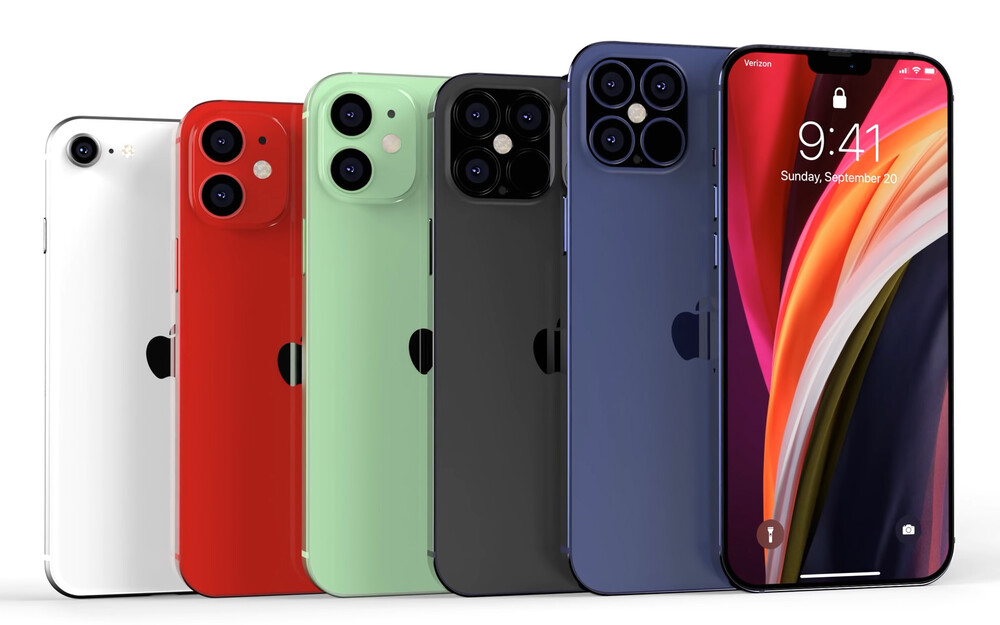 A 2020-as almás ötös: az iPhone SE, az iPhone 12, az iPhone 12 Plus, az iPhone 12 Pro és az iPhone 12 Pro Max