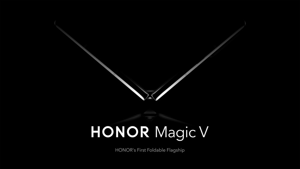 A Honor Magic V hivatalos posztere