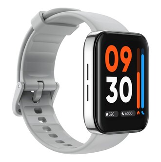 Realme Watch 3 ezüst színben.