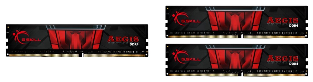 G.Skill Aegis DDR4 memóriák