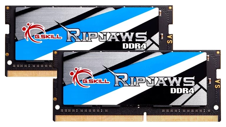 2x16 GB G.Skill Ripjaws SO-DIMM DDR4-2666 (F4-2666C19D-32GRS)