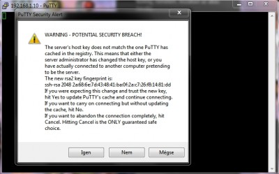 SSH Security Alert