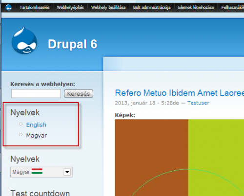 Drupal 6 languages