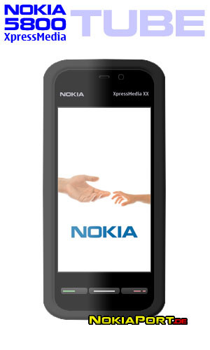 Nokia tube rendered image