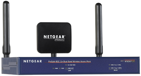 Netgear ProSafe 802.11n Dual Band Wireless Access Point (WNDAP330)