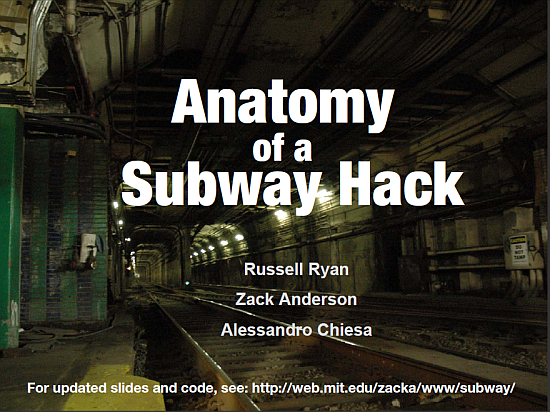 Subway hack