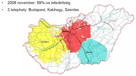 Karácsonyi felhők a MinDigTV térképén