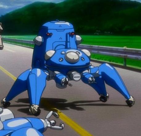 Tachikomák bevetésen