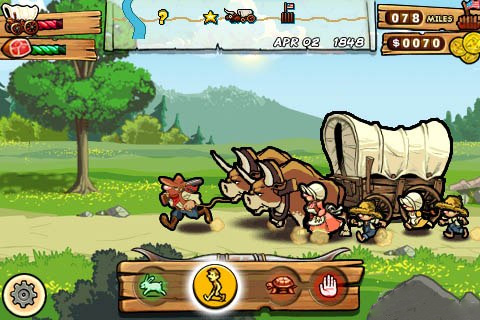 Gameloft's Oregon Trail for iPhone