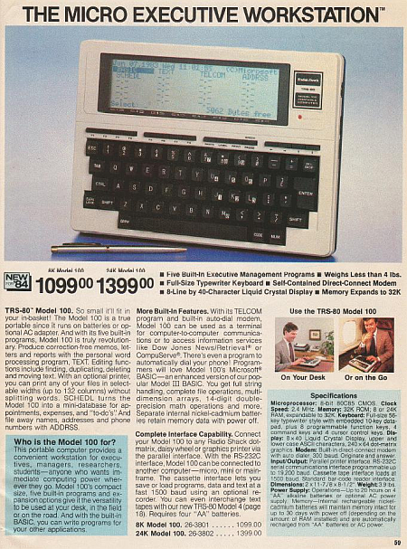 TRS-80 Model 100