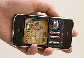 Arvale iPhone game from PDAmill