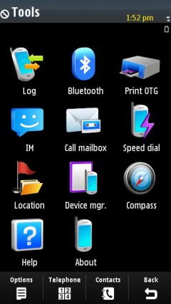 Samsung i8910 screenshot
