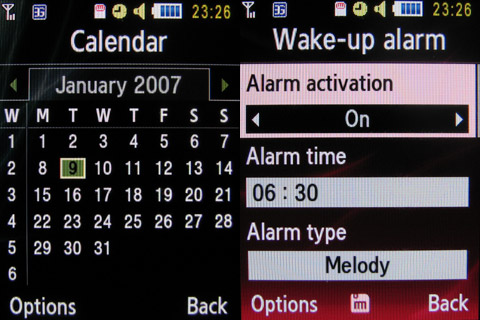Samsung S7720 Ultra b menu