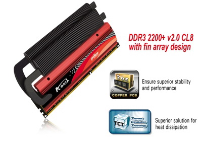A-Data XPG Plus Series DDR3-2200+ v2.0