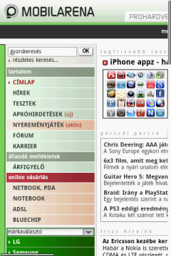 Google Android on HTC Hero