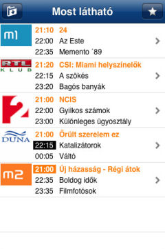 TvGuideHu for iPhone
