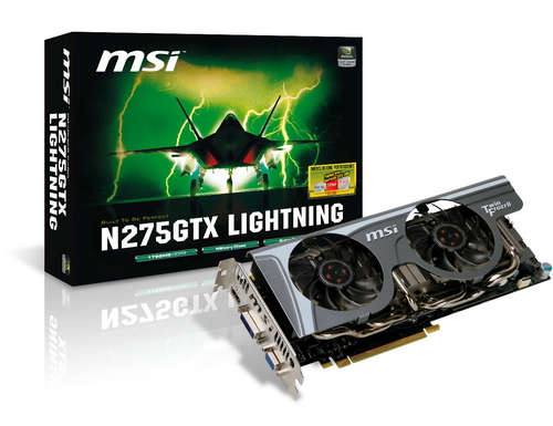 MSI GeForce GTX 275 Lightning