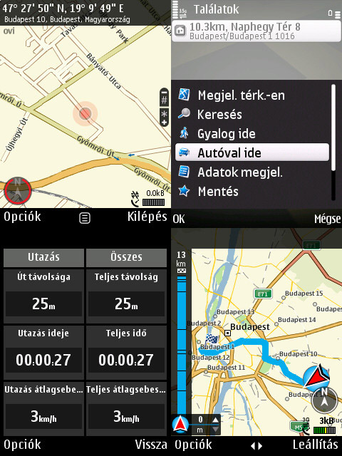 Nokia 6710 menu
