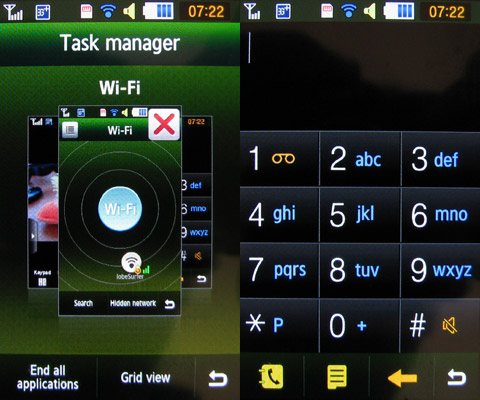 Samsung Pixon12 menu