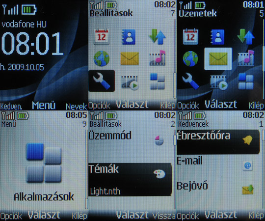 Nokia 2720 fold menu