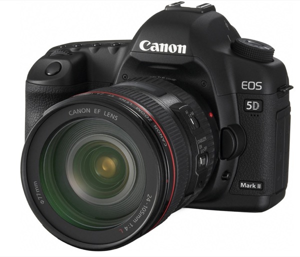 A Canon EOS 5D Mark II