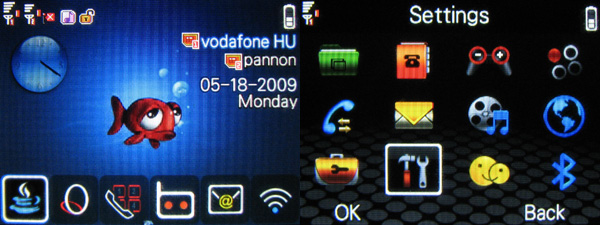 Anycool i89 menu