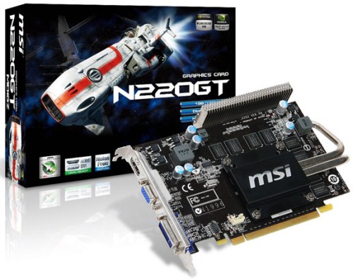 MSI GeForce GT 220 - N220GT-MD1GZ