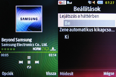 Samsung C6112 menu