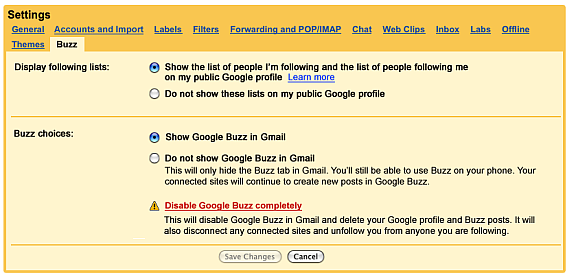 Google Buzz