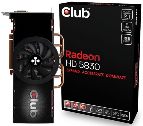 Club 3D Radeon HD 5830