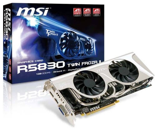 MSI Radeon HD 5830