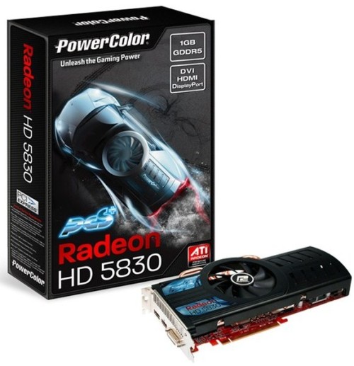 PowerColor Radeon HD 5830 PCS+