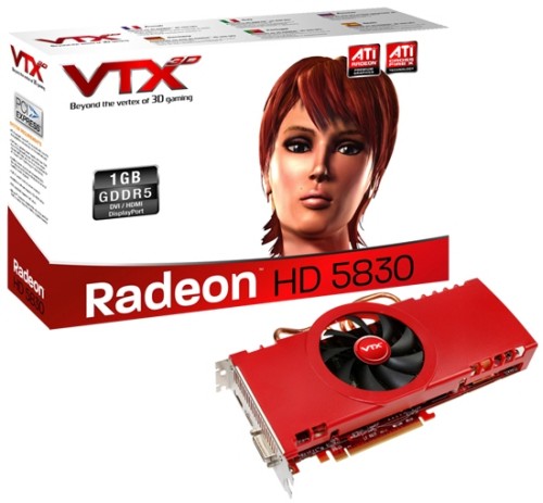 VTX3D Radeon HD 5830
