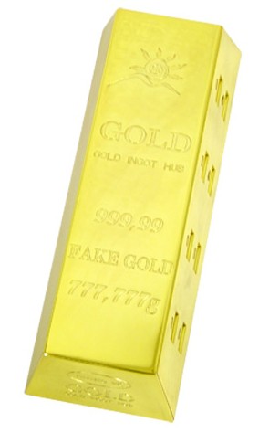 Thanko „Gold” Ingot USB Hub