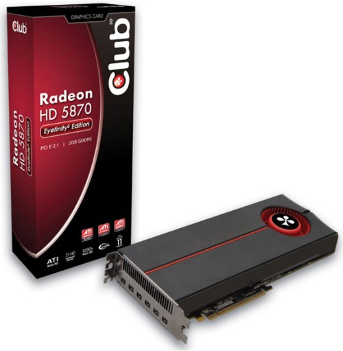 Club 3D Radeon HD 5870 Eyefinity 6 Edition
