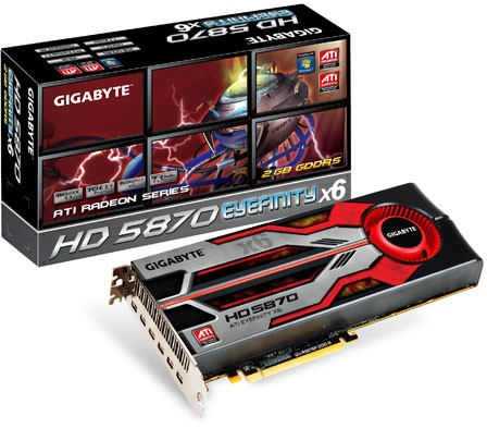Gigabyte Radeon HD 5870 Eyefinity 6 Edition