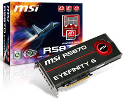 MSI Radeon HD 5870 Eyefinity 6 Edition