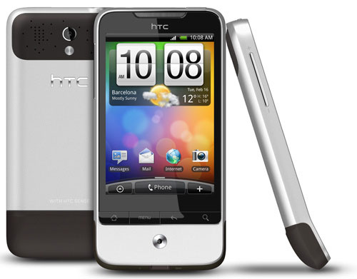 Android alumíniumban, ez a HTC Legend