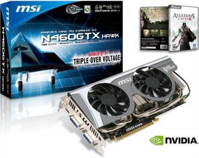 MSI GeForce GTX 460 Hawk