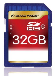 Silicon Power 32 GB Class 10 SDHC
