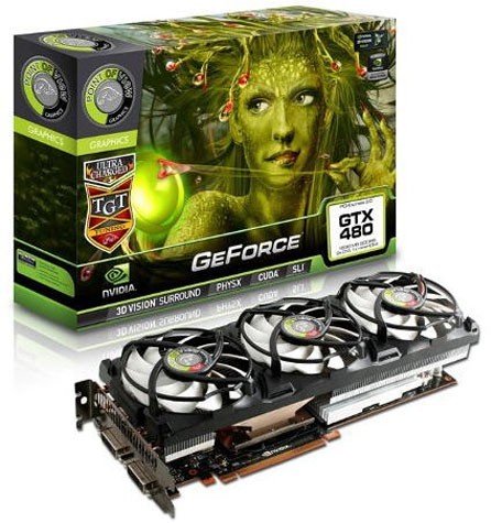 Point of View GeForce GTX 480 Ultra Charged TFC