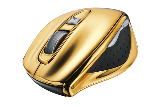 Trust Vegas Wireless Laser Mouse Gold