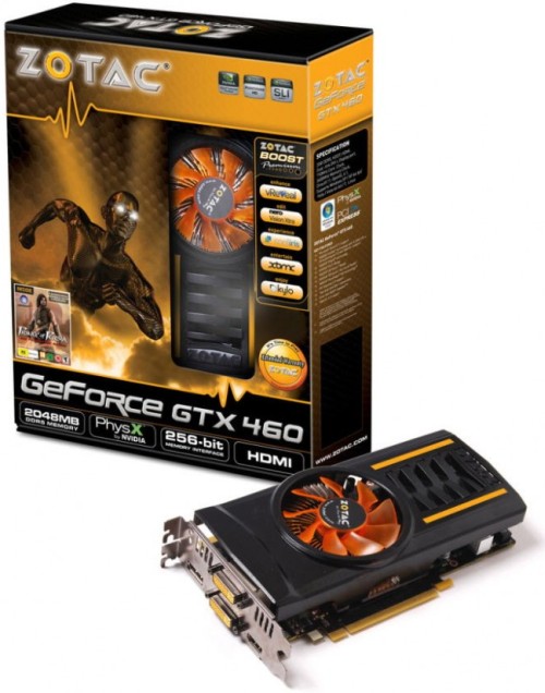 Zotac GeForce GTX 460 2 GB