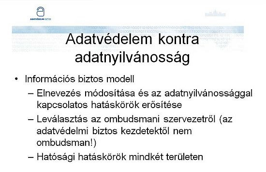 információs biztos