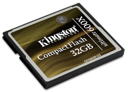 Kingston CompactFlash Ultimate 600x
