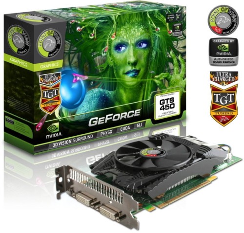 Point of View GeForce GTS 450 TGT