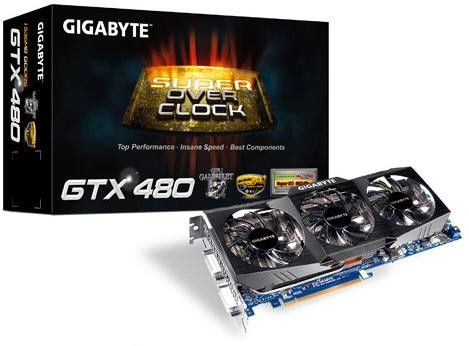 Gigabyte GeForce GTX 480 Super Overclock